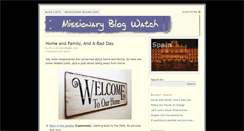 Desktop Screenshot of blogwatch.missionary-blogs.com